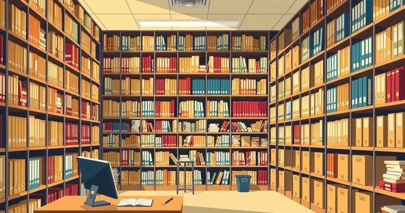 Armazenamento de documentos de arquivo