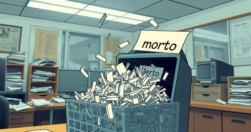 Destruição de arquivo morto