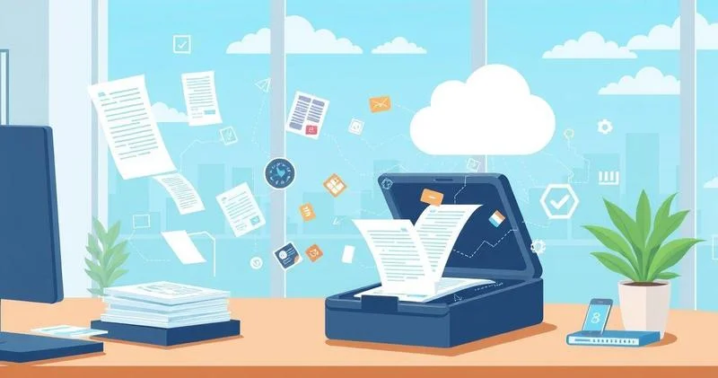 Digitalização e armazenamento de documentos
