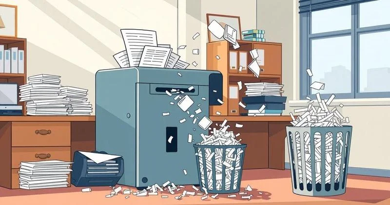 Serviço de destruição de documentos